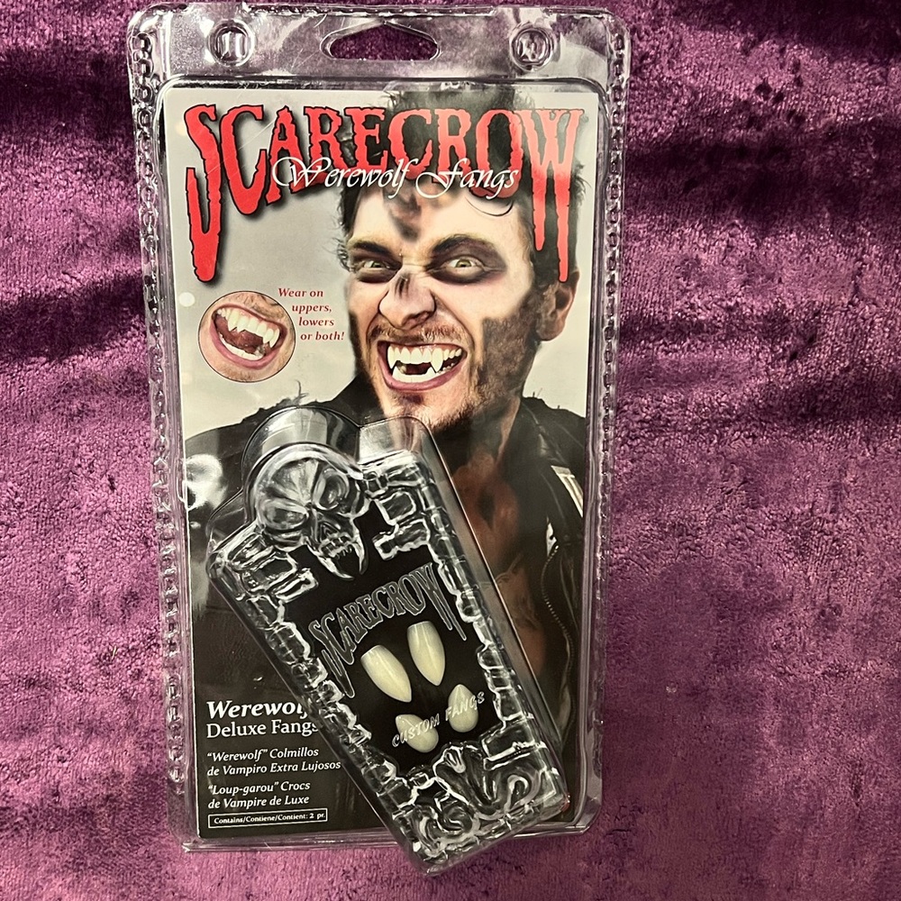 Scarecrow Werewolf Deluxe Fangs